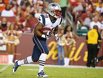 Could rookie James White be making a run at major playing time in New England? (Alex Brandon/AP)